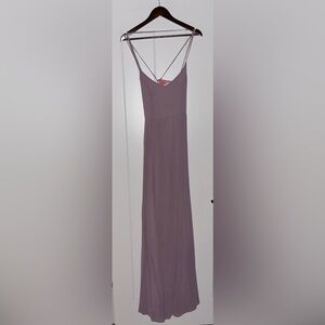 Show Me Your Mumu Godshaw Goddess Gown‎ Blush Maxi Dress Show Me The Ring NEW